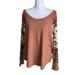 Ces Femme Women’s Long Sleeve Top Size Large